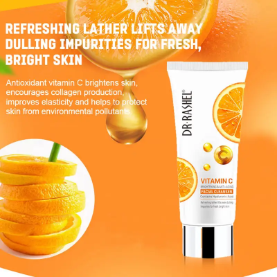 Picture of Dr. Rashel Vitamin C Facial Cleanser- 80ml-(R0010)-Fresh