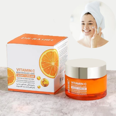 Picture of Dr-Rashel Vitamin C Anti-Aging and Brightening Night Cream 50 gm-(R0010)