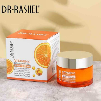 Picture of Dr-Rashel Vitamin C Anti-Aging and Brightening Night Cream 50 gm-(R0010)