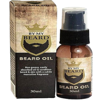 Picture of By My Beard Growth Solution Oil for Men - 30ml (Uk)-(R0010)