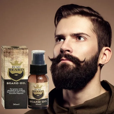 Picture of By My Beard Growth Solution Oil for Men - 30ml (Uk)-(R0010)