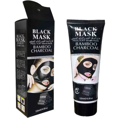 Picture of Bamboo Charcoal Peel-Off Black Mask - Blackhead Remover Mask-120ml-(R0010)