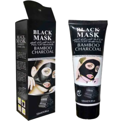 Picture of Bamboo Charcoal Peel-Off Black Mask - Blackhead Remover Mask-120ml-(R0010)