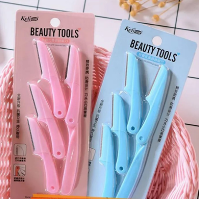 Picture of Eyebrow Razors Multipurpose Exfoliating Dermaplaning Tool Face Razor and Eyebrow Shaper For Women Man With Precision Cover-(R0010)
