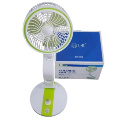 Picture of LR 2018 Rechargeable Folding Table Fan with Light