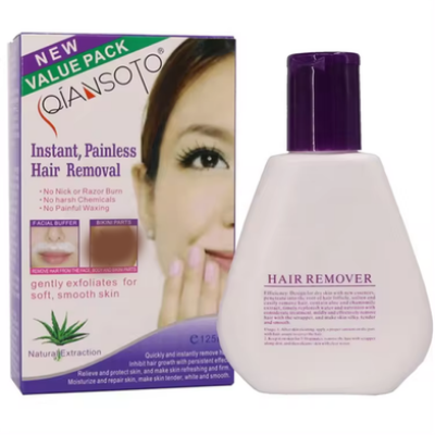 Picture of Qiansoto Instant Painless Hair Removal Cream 125 gm-(R0010)