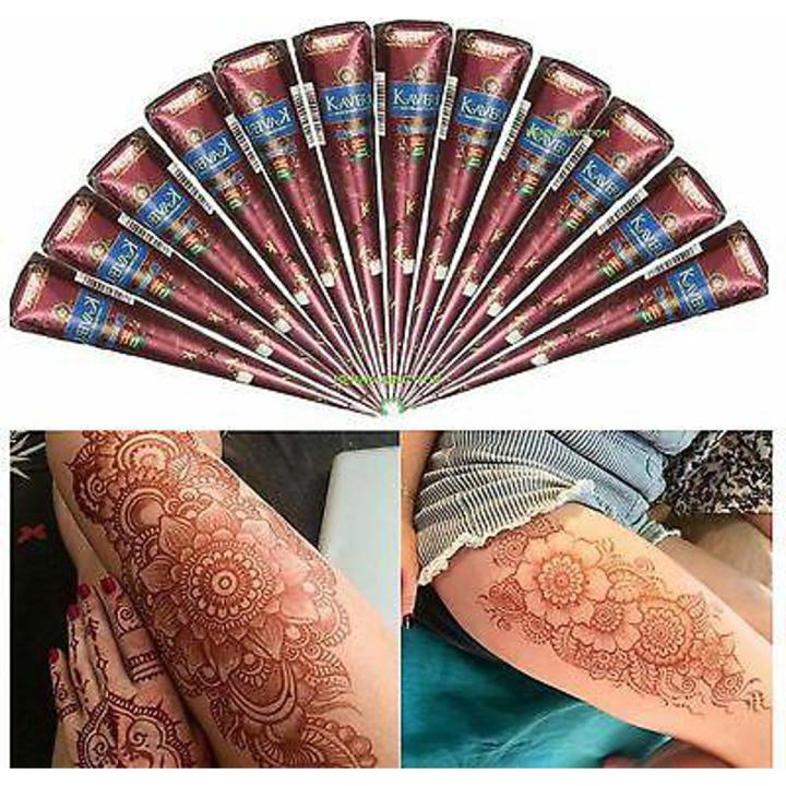 Picture of Authentic Kaveri Mehendi Cone 3pc-(B-0010)