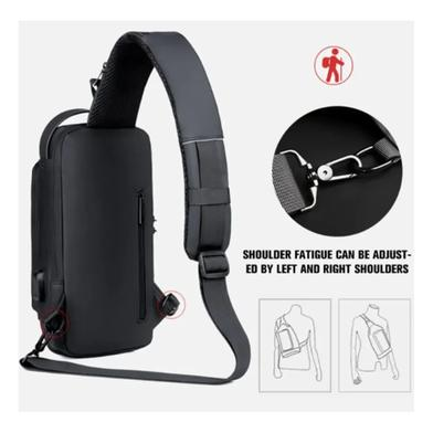 Picture of Men's Multi-function Anti-theft USB Shoulder Bag Crossbody Bag Travel Sling Bag Pack Messenger Pack-(B-0010)