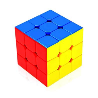 Picture of Qytoys Stickerless 3x3 Puzzle Speed â€‹â€‹Cube Magic Rubik's Cube-(B-0010)