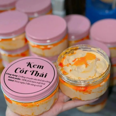 Picture of Kem Cot Thai White Body Cream - 250 gm-(B-0010)