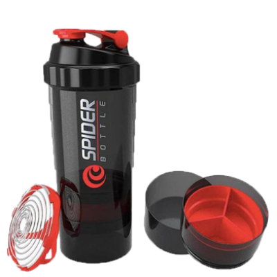 Picture of Stay Hydrated and Energized with the Spider Shaker Bottle Perfect for Gym - A Convenient Way to Mix Protein Shakes and Keep Going Through Your Workouts-(B-0010)