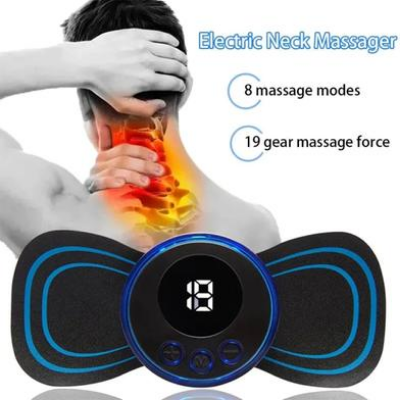 Picture of Mini Massager Rechargeable Shoulder and Neck Massager for Muscle Pain Relief Neck Massager Muscle Massage Machine-(B-0010)