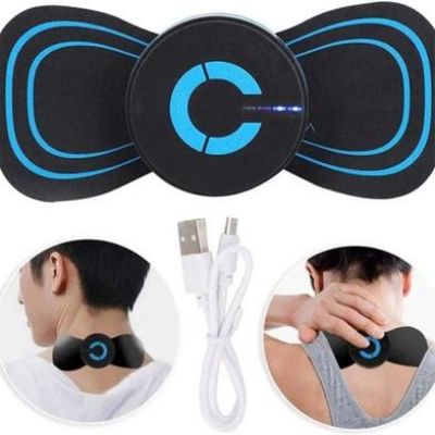 Picture of Mini Massager Rechargeable Shoulder and Neck Massager for Muscle Pain Relief Neck Massager Muscle Massage Machine-(B-0010)