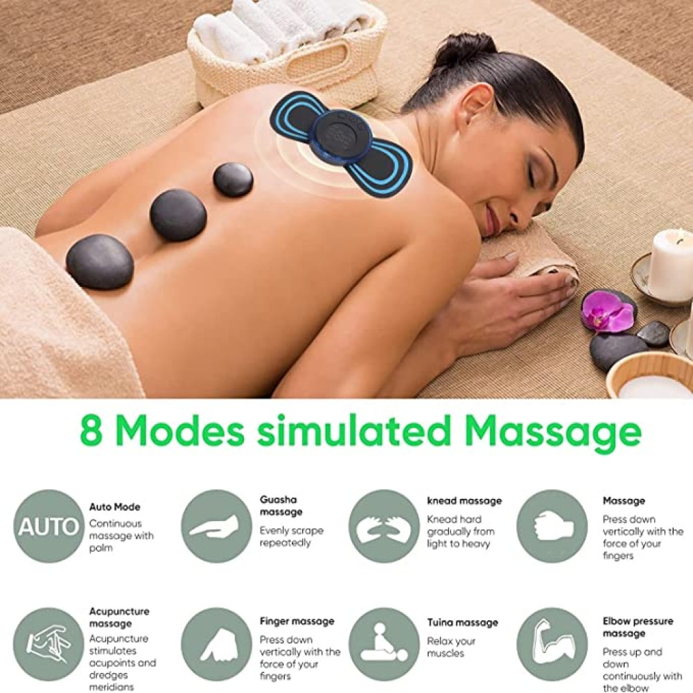 Picture of Mini Massager Rechargeable Shoulder and Neck Massager for Muscle Pain Relief Neck Massager Muscle Massage Machine-(B-0010)