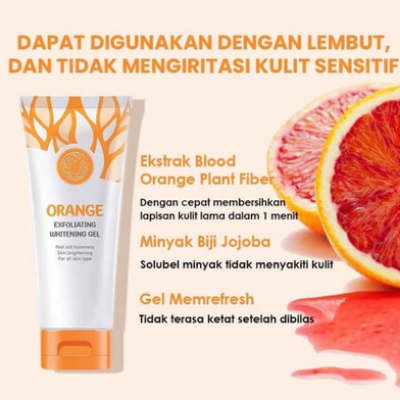 Picture of Orange Mintox Exfoliating Whitening Gel - 50 gm-(R0010)