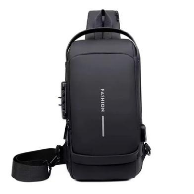 Picture of Men's Multi-function Anti-theft USB Shoulder Bag Crossbody Bag Travel Sling Bag Pack Messenger Pack Chest Bag-(B-0010)