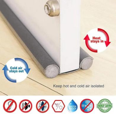 Picture of Door Bottom Sealing Strip, Door Gap Dust Stopper, Door Foam, Door Draft, AC Air Stopper Door Insect Protector-(B-0010)