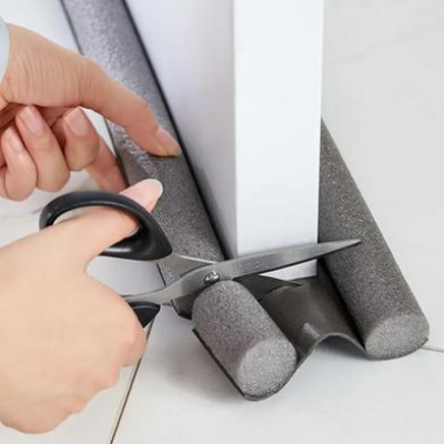 Picture of Door Bottom Sealing Strip, Door Gap Dust Stopper, Door Foam, Door Draft, AC Air Stopper Door Insect Protector-(B-0010)