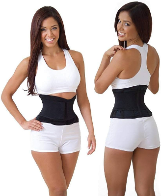 Picture of Miss Belt Instant Waist Adjustable Hourglass Body Slimming Shaper -Black-(B-0010)