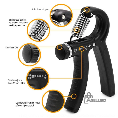 Picture of 6-50kg Adjustable Heavy Grip Hand Gripper Gym Power Fitness Hand Exerciser Grip-Adjustable-(B-0010)