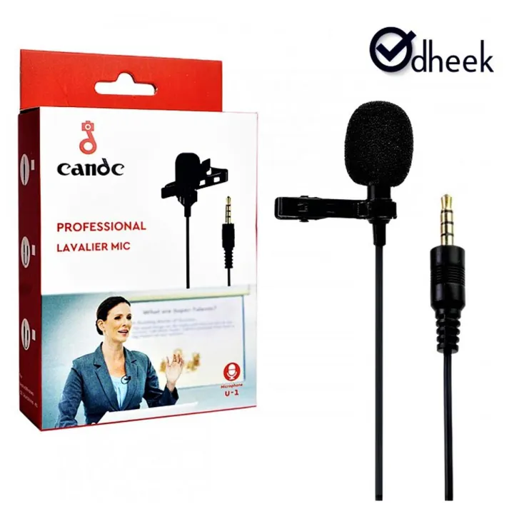 Picture of U1 Microphone Professional Lavalier Microphone-(B-0010)