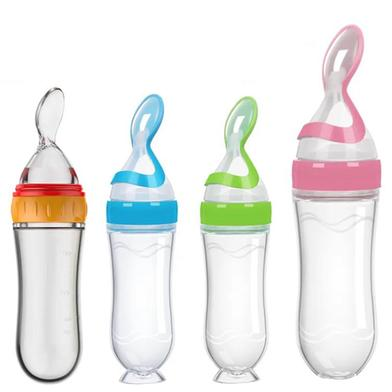 Picture of Silicone Spoon Feeder Hard Spoon 90 ML - 1pcs-(F-0011)