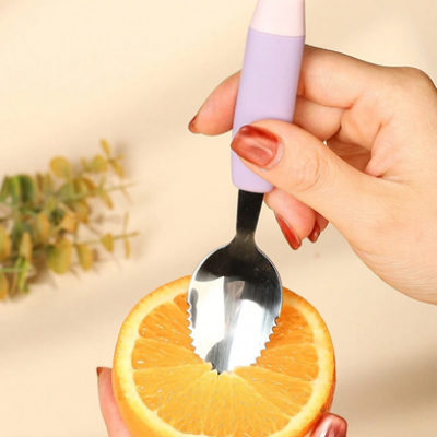 Picture of Children Soft Silicone Spoon For Feeding and Weaning, Infant and Baby Feeding Spoon, Training Spoon For Toddler Kids - 1 pcs-(F-0011)