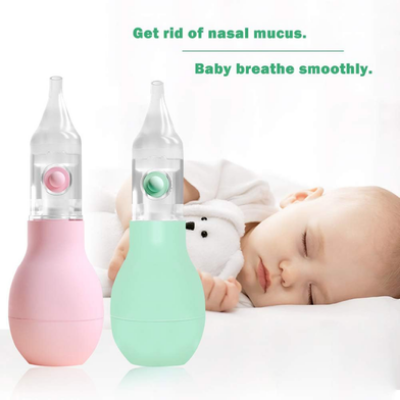 Picture of Silicone Head Anti-backflow Nasal Suction Device Baby Nose Cleaner - 1 pcs-(F-0011)