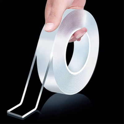 Picture of 3.8 Tube Core Clear Nano Double Side Adhesive Tape - 1Pcs-(F-0011)