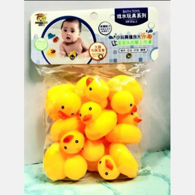 Picture of 8pcs-Floating Duck Bath Toys with Squeezing sound-(F-0011)