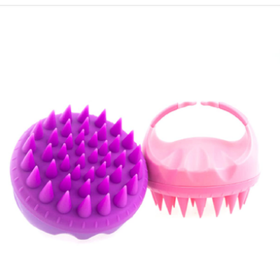 Picture of Silicone Shampoo Scalp Hair Massager Shower Brush Comb Care Tool -1 Pcs-(F-0011)-20 gm