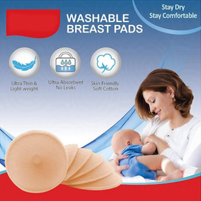Picture of Woman Washable Breast Pad - 2 pcs-(F-0011)