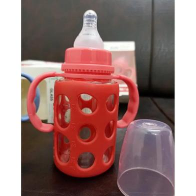 Picture of Full Glass Cover Handle Feeder 120ml- 1pcs-(F-0011)