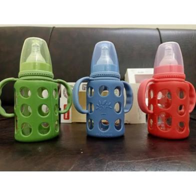 Picture of Full Glass Cover Handle Feeder 120ml- 1pcs-(F-0011)