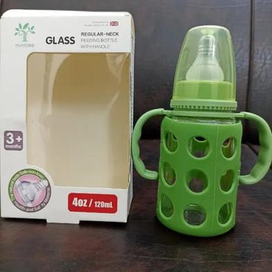 Picture of Full Glass Cover Handle Feeder 120ml- 1pcs-(F-0011)
