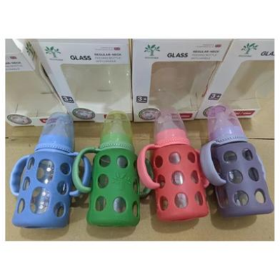 Picture of Full Glass Cover Handle Feeder 120ml- 1pcs-(F-0011)