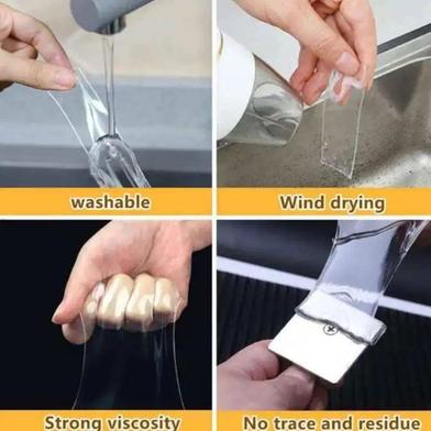 Picture of Clear Nano Double Side Adhesive Tape- 1 Pcs (1m_2cm)-(F-0011)