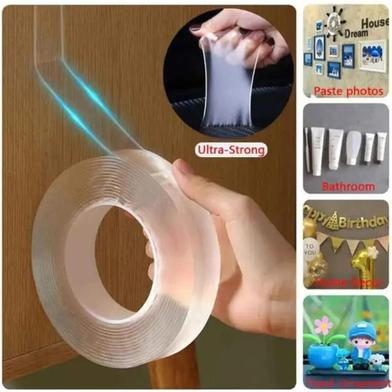 Picture of Clear Nano Double Side Adhesive Tape- 1 Pcs (1m_2cm)-(F-0011)