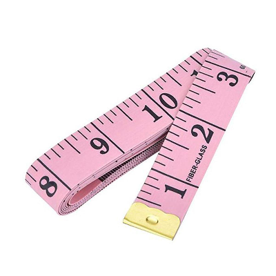 Picture of Double Scale Sided Soft Measuring Tailor Tape Without Iron Head (60 Inch 150 cm) -1 pcs-(F-0011)