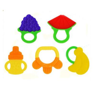 Picture of Silica Gel Baby Hand Teether CN-1pcs-(F-0011)