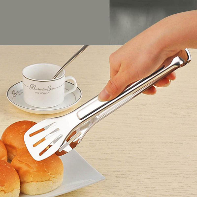 Picture of Tongs for Serving Food, Food Grade Stainless Steel Tongs - 1 pcs-(F-0011)
