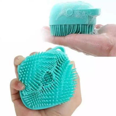 Picture of Soft Silicon Bath Sponge/Brush Soft -1pcs-(F-0011)