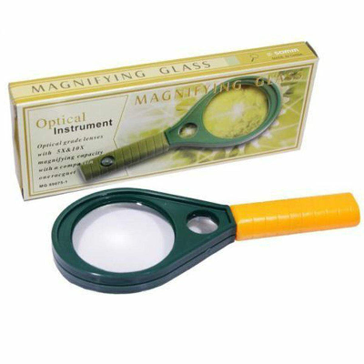 Picture of Magnifying Glass, Plastic Reading, 60 mm Optics - 1 pcs-(F-0011)