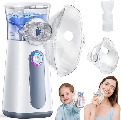 Picture of Mesh Nebulizer Household Portable Ultrasonic Children's, Adult's Nebulizer Humidifier -1Pcs-(F-0011)