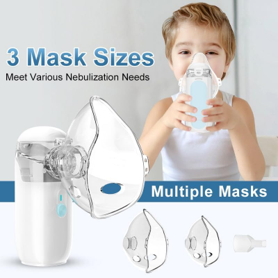 Picture of Mesh Nebulizer Household Portable Ultrasonic Children's, Adult's Nebulizer Humidifier -1Pcs-(F-0011)