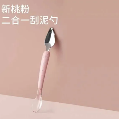 Picture of Silicone Baby Soft Head Spoon Children To Eat Spoon Supplementary Food Bowl Spoon -1pcs-(F-0011)