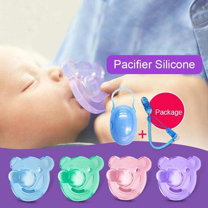 Picture of Silica Gel Pacifier For Baby Baby Chusni Teether CN -1 Pcs-(F-0011)