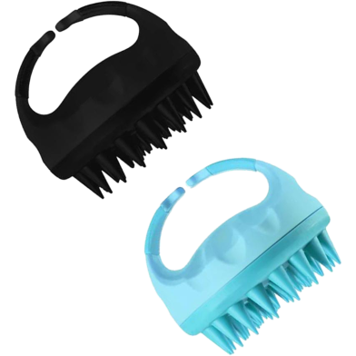 Picture of Silicone Shampoo Scalp Massager Brush - 1pc-(F-0011)