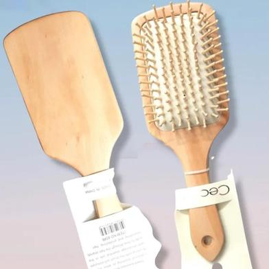 Picture of Premium Fashion Paddle Cushion Wooden Hair Brush/Comb-1pcs-(F-0011)