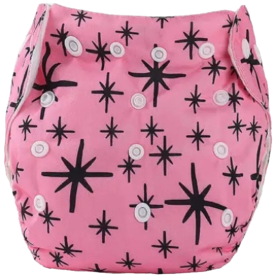 Picture of Washable Cloth Diaper Pant For Baby 1pcs Pad Attach - 0-24 Month 1 Pcs (Any Print)-(F-0011)